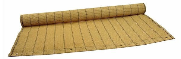 Bestent Pletená balkonová zástěna 1x5m 85% krémová