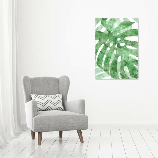 Vertikální Vertikální Foto obraz na plátně do obýváku Monstera ocv-124503131