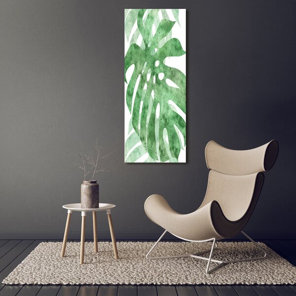 Vertikální Vertikální Foto obraz na plátně do obýváku Monstera ocv-124503131