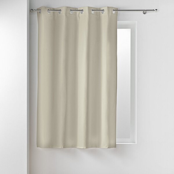 Béžový termo/dimout závěs z mikrovlákna 135x180 cm Micropolar – douceur d'intérieur