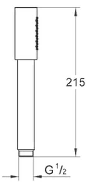 GROHE Sena Stick - Ruční sprcha, Chrom 28034000