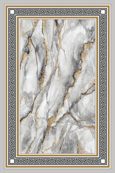 ASIR Koberec (180 x 280) HMNT765 šedo zlatý