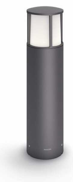 16466/93/16 Stock venkovní sloupkové LED svítidlo 1x6W 600lm 2700K 40cm IP44, antracitové