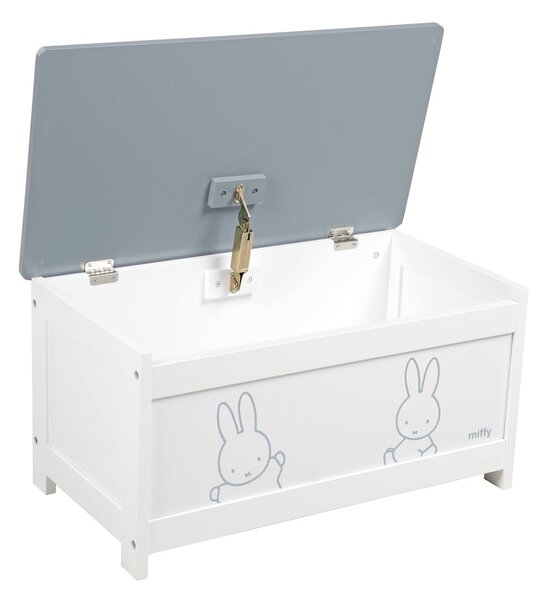 Bílý dětský úložný box 60x32x30 cm Miffy – Roba