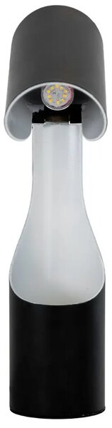 -25 % Dny MOMENTI– Angel Cerdá Černobílá kovová stolní lampa No. 8113