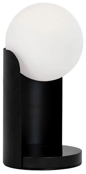 -25 % Dny MOMENTI– Černá kovová stolní lampa Angel Cerdá No. 8091