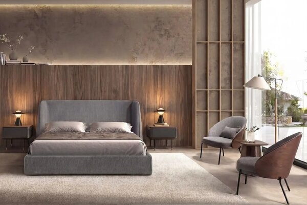 -25 % Dny MOMENTI– Angel Cerdá Černá kovová stolní lampa No. 8089