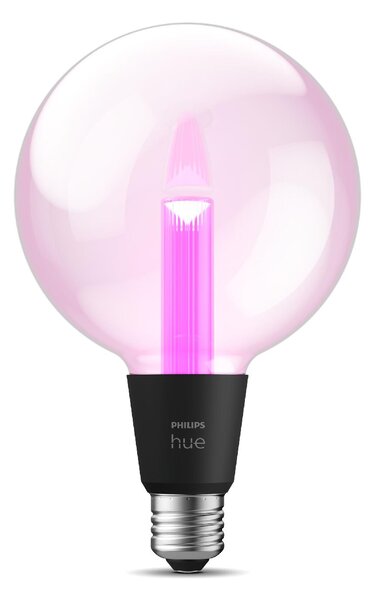 HUE Lightguide LED žárovka E27 G125 6,8W 500lm 2000-6500K RGB CRI80 IP20, stmívatelná