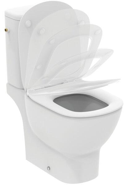Ideal Standard T352701 - Záchodové prkénko SoftClose TESI bílá