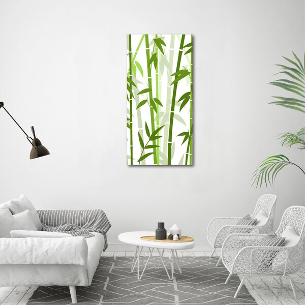 Vertikální Moderní fotoobraz canvas na rámu Bambus ocv-131568514