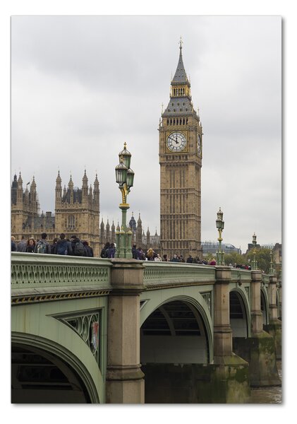 Vertikální Foto obraz fotografie na skle Big Ben Londýn osv-13220001