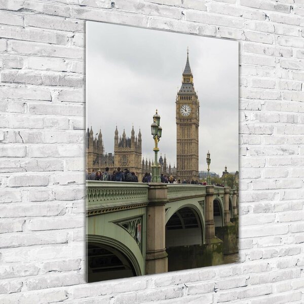 Vertikální Foto obraz fotografie na skle Big Ben Londýn osv-13220001