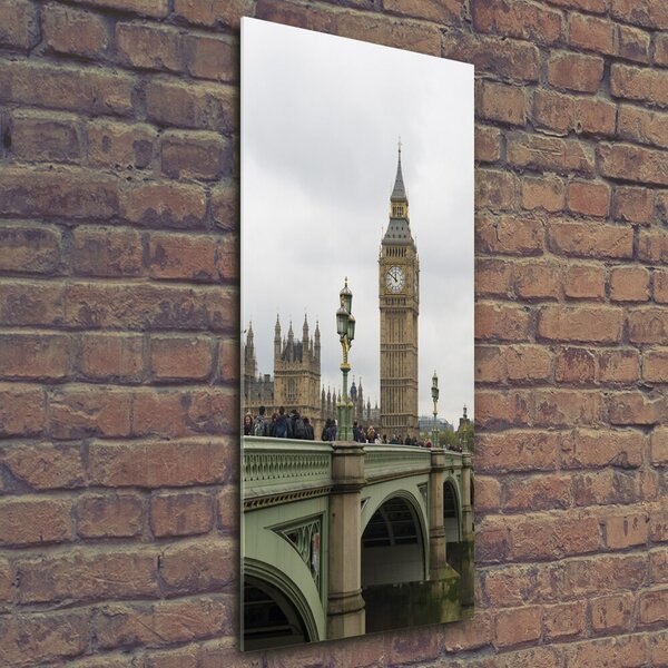 Vertikální Foto obraz fotografie na skle Big Ben Londýn osv-13220001