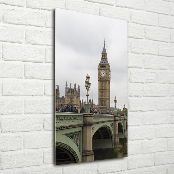 Vertikální Foto obraz fotografie na skle Big Ben Londýn osv-13220001