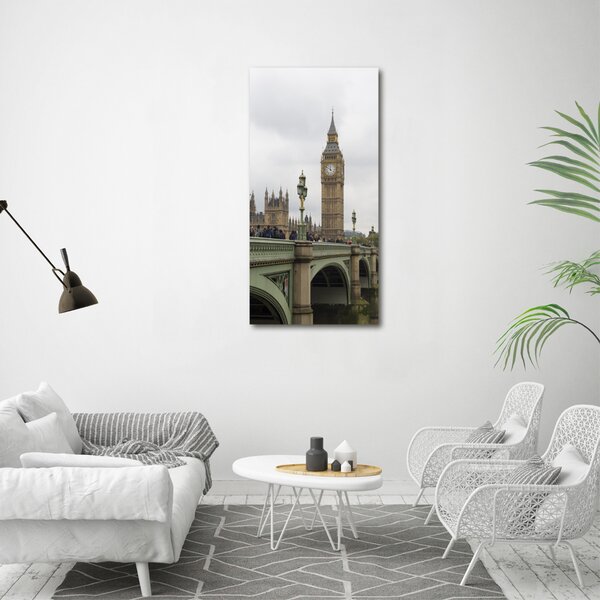 Vertikální Foto obraz na plátně Big Ben Londýn ocv-13220001