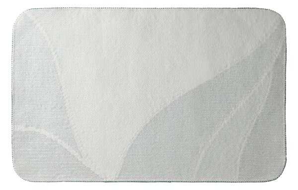 Velmi hebká a hustá koupelnová předložka, motiv Rostliny blankytná WC 50x40 cm