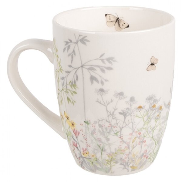 Porcelánový hrnek s motivem divoké louky Wildflower Fields – 350 ml