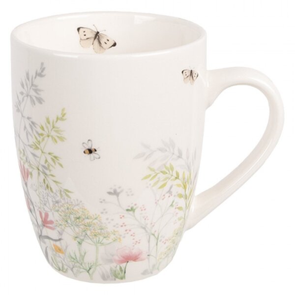 Porcelánový hrnek s motivem divoké louky Wildflower Fields – 350 ml