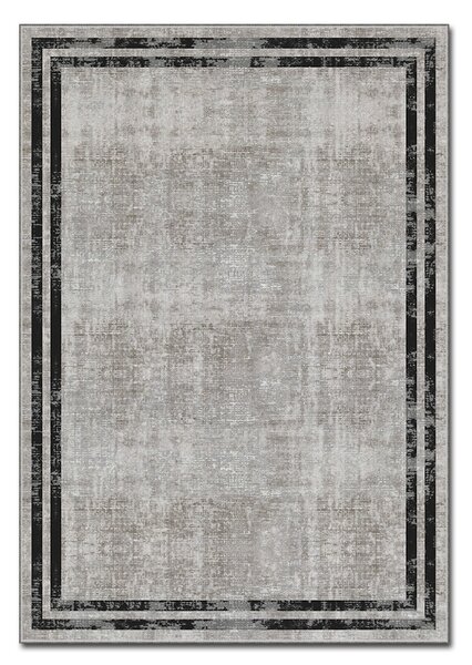 ASIR Koberec (80 x 140) ASR CRPT-129 šedý a černý