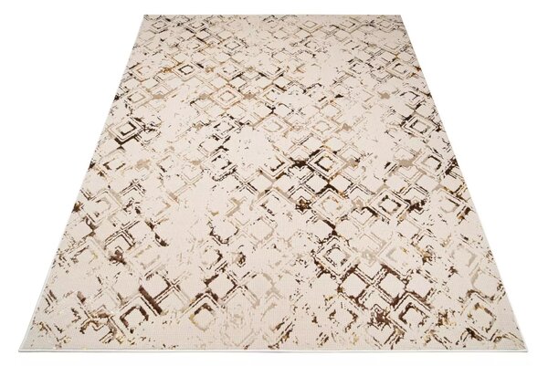 Makro Abra Kusový koberec GOLDEN MZ25C moderní krémový Rozměr: 80x150 cm