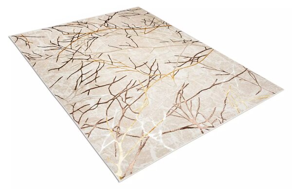 Makro Abra Kusový koberec GOLDEN NA40A Moderní krémový Rozměr: 140x200 cm