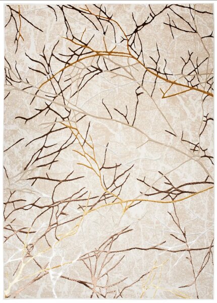 Makro Abra Kusový koberec GOLDEN NA40A Moderní krémový Rozměr: 140x200 cm