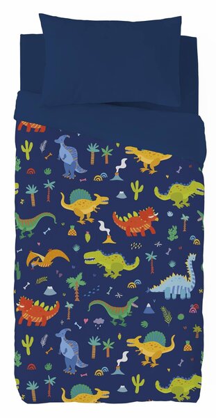 Dětská přikrývka Dinosaurus vícebarevná 140x200 cm