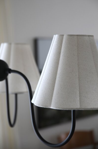 Markslöjd 109172 - Lustr na lanku VEYA 3xE14/40W/230V pr. 90 cm len/černá