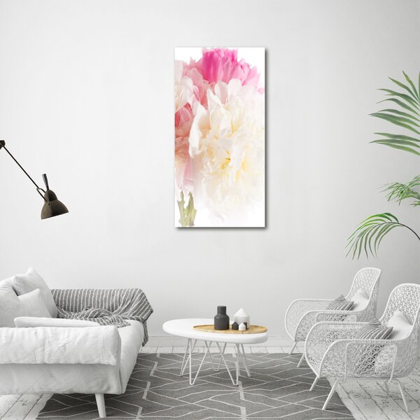 Vertikální Moderní obraz canvas na rámu Pivoňka ocv-148556936