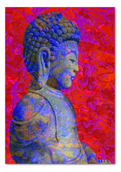 Vertikální Foto-obraz skleněný svislý Abstrakce buddha osv-167774898