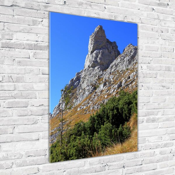 Vertikální Fotoobraz na skle malý Giewont Tatry osv-186285195