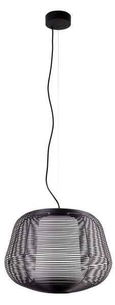 FARO 72104-156 AKCE - Venkovní závěsné svítidlo NARA černé 1xE27 460mm - FARO
