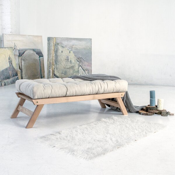 MarLiving Lavice BREEZIO 02 140 cm z masivu/oranžová