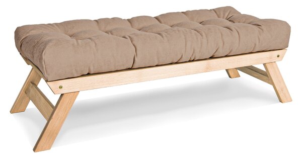 MarLiving Lavice BREEZIO 02 140 cm z masivu/béžová