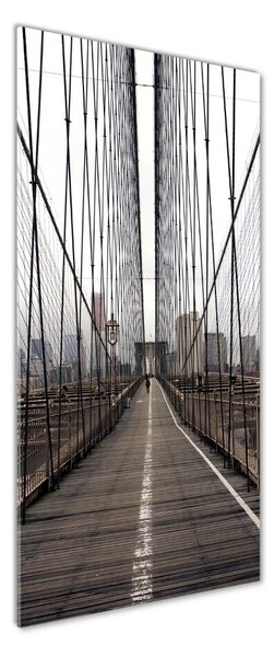Vertikální Foto obraz skleněný svislý Brooklynský most osv-24812504