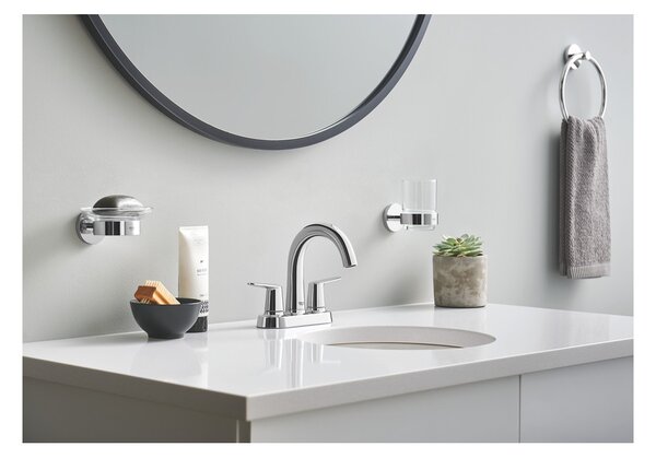 GROHE Essentials - Sklenička s držákem, Chrom 40447001