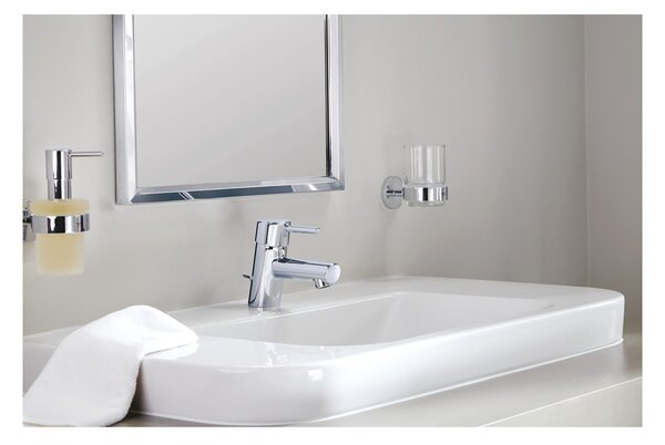 GROHE Essentials - Sklenička s držákem, Chrom 40447001