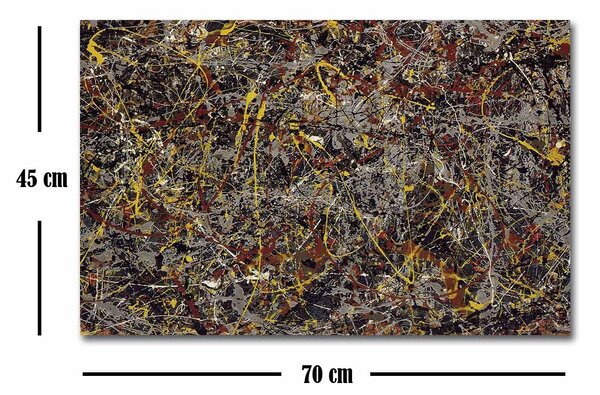 ASIR Obraz na plátně Jackson Pollock – číslo 5