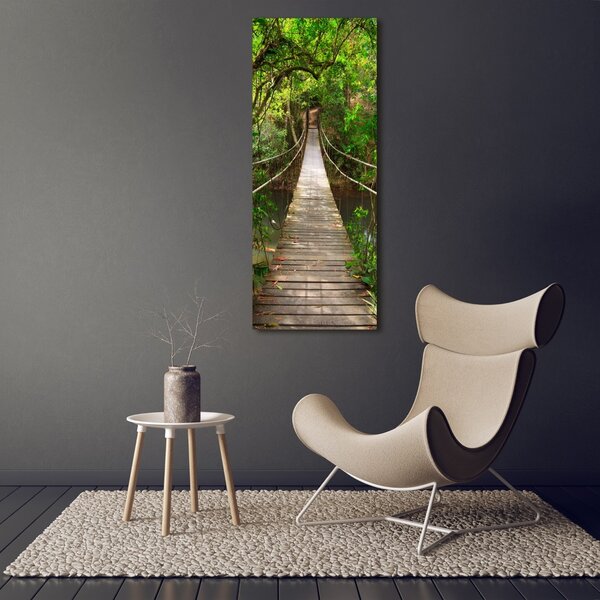 Vertikální Foto obraz canvas Visací most ocv-28720020