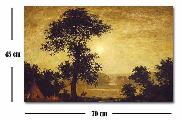 ASIR Obraz na plátně Ralph Albert Blakelock – Měsíční světlo