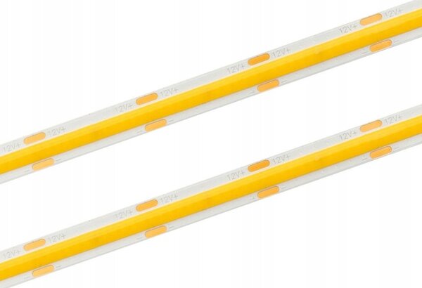 Hliníkový LED PROFIL 2m matné široké stínidlo pro 17mm karton GK ECOLIGHT