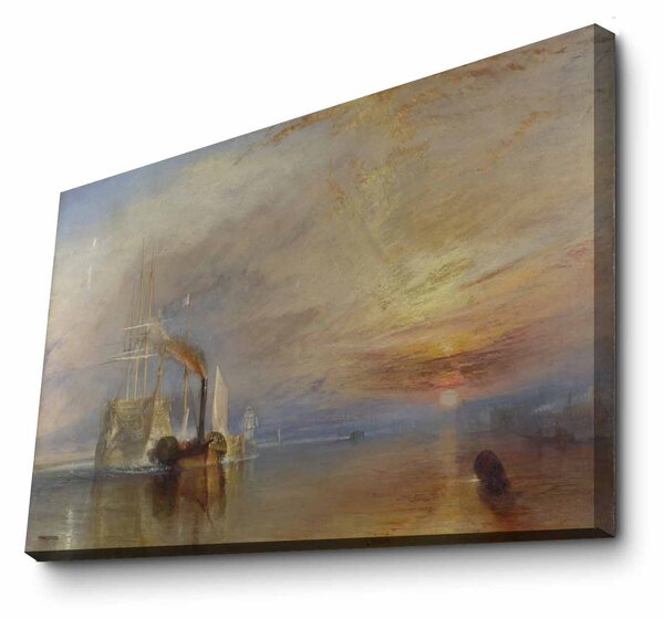 ASIR Obraz na plátně J. M. W. Turner – Bojující Temeraire
