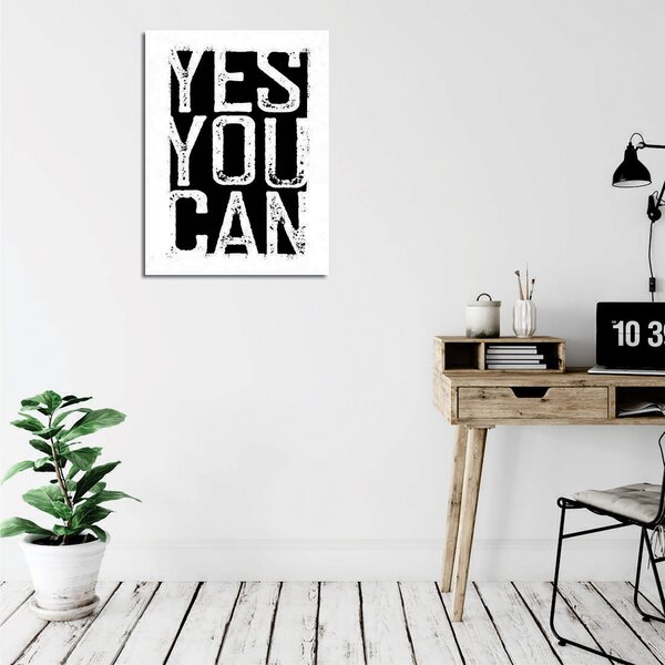 ASIR Obraz na plátně Yes You Can