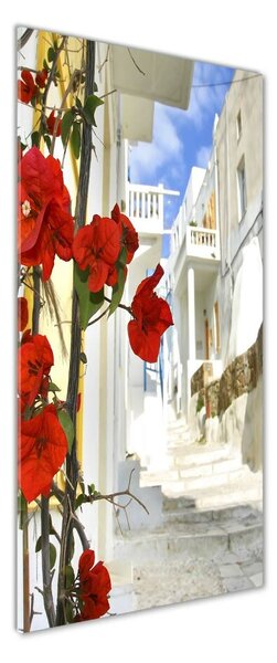 Foto obraz akryl do obýváku vertikální Mykonos Řecko oav-2987309