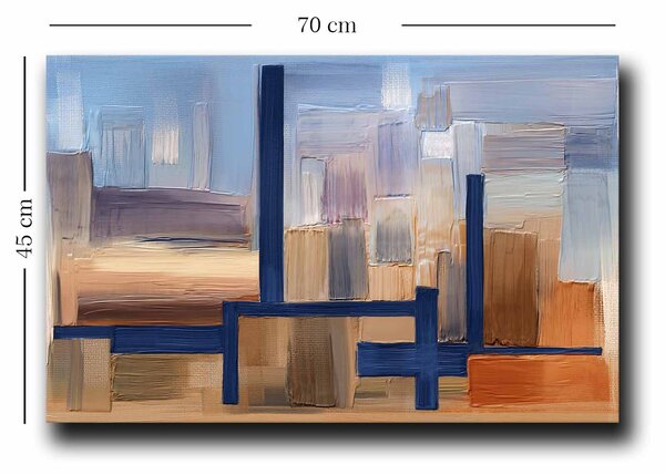 ASIR Obraz na plátně ArtGALINI – Abstrakce města