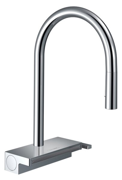 Hansgrohe Aquno Select M81 kuchyňská páková baterie 170 vytažitelná sprška, 3jet, sBox, chrom 73831000