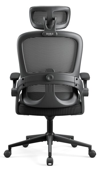Ergonomická kancelářská židle Diablo V-Light: černá