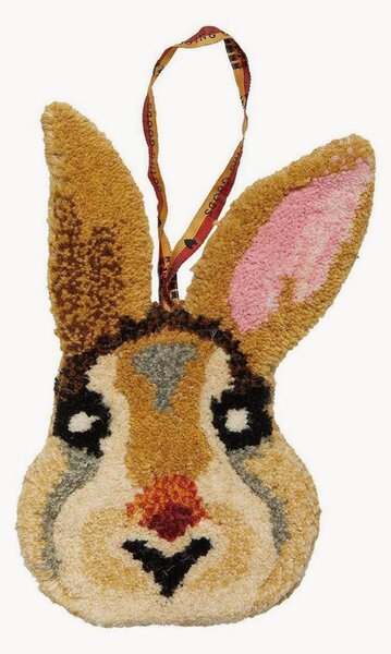 Závěsná dekorace z vlny Betty Bunny