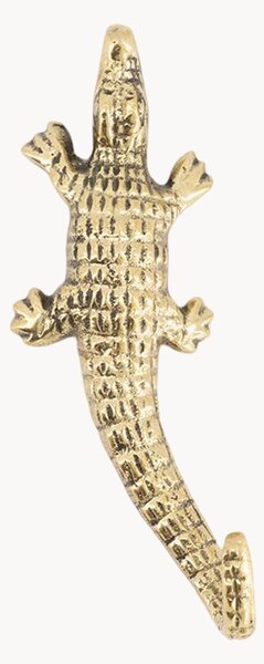 Ručně vyrobený nástěnný háček Chewy Crocodile Small
