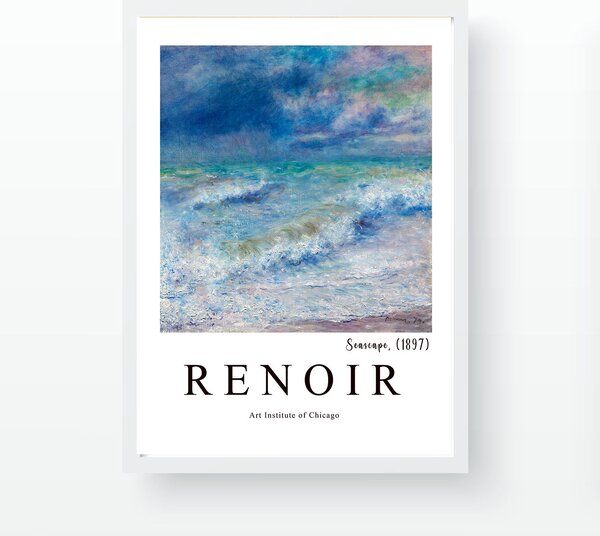 ASIR Obraz v rámu Renoir MOŘE